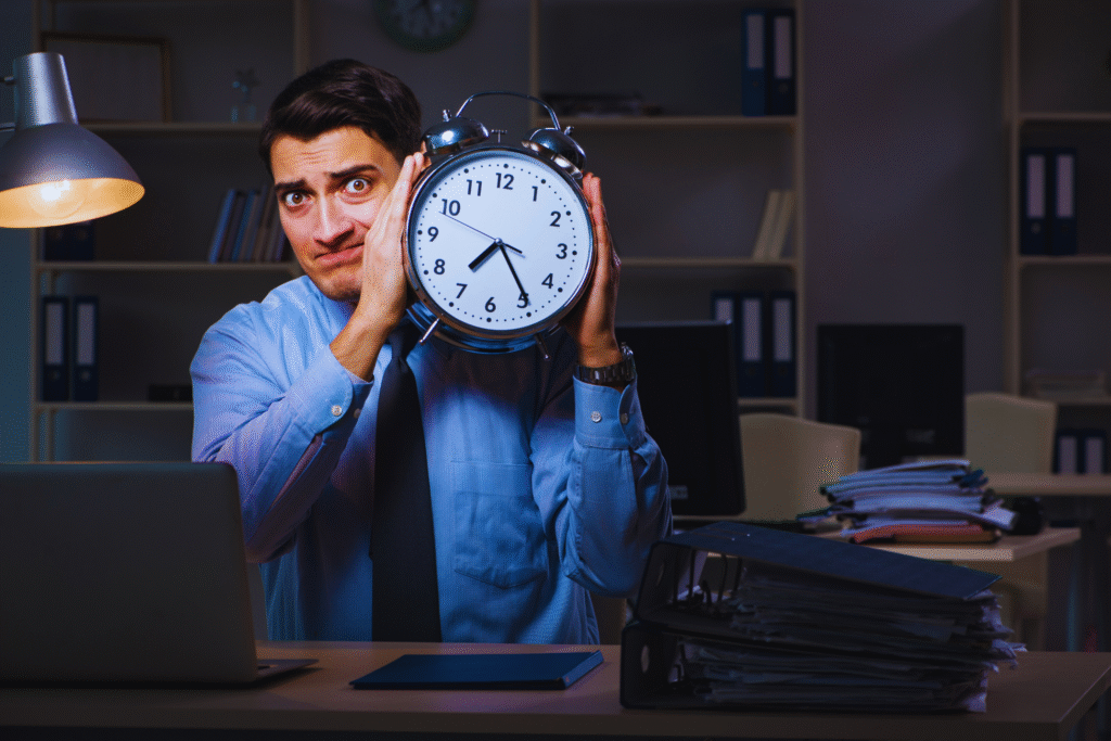 mudança de escala de trabalho